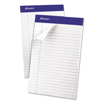 Ampad® Recycled Writing Pads, Narrow Rule, Politex Green Kelsu Headband, 50 White 5 X 8 Sheets, Dozen freeshipping - TVN Wholesale